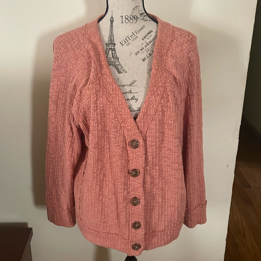 Two by Vince Camuto Button Down Cardigan